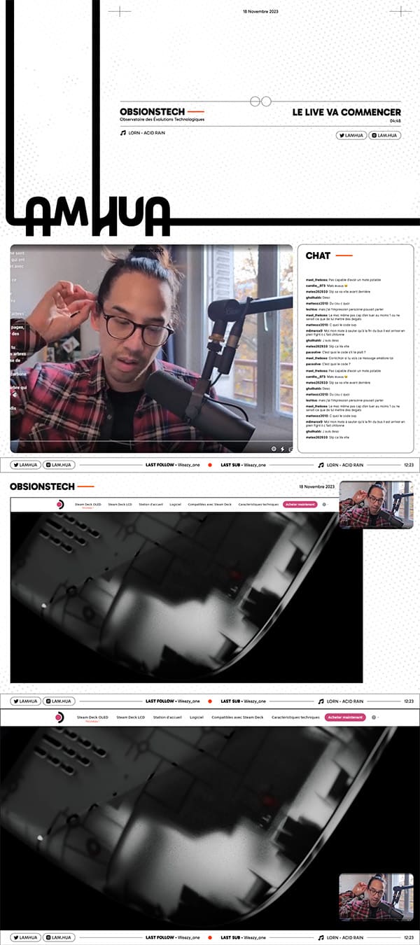 Proposition finale Twitch Streamer